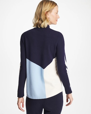 Zenergy® Luxe Colorblock Half-Zip Pullover | Chico's